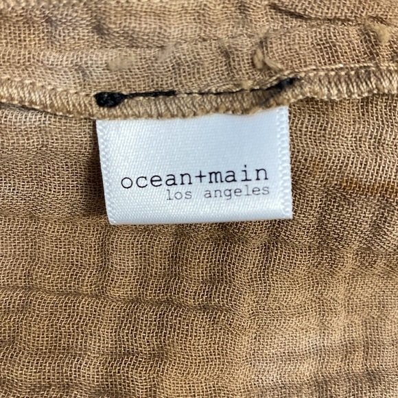 Ocean+Main Los Angeles 100% Cotton Gauze Kaftan Size L/XL Pit 21 - Picture 17 of 17